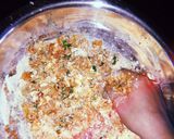 A picture of step 4 of Kadhi muthiya.