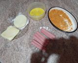 Foto del paso 1 de la receta: Salchichas crujientes con doritos y queso