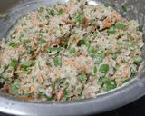 A picture of step 6 of Triple Schezwan Fried Rice.