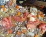 Foto langkah ke 4 dari resep Tumis kacang panjang daging giling.