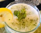 A picture of step 3 of Cucumber Mint mojito.