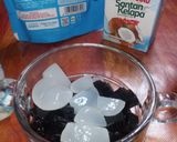 Foto langkah ke 1 dari resep Es Konci (Kolang-kaling Cincau) Gula Merah.