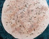 A picture of step 4 of Masala lachha paratha.
