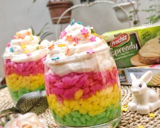 Rainbow cendol cheese - Step 4