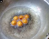 A picture of step 2 of Gulab Jamun and Rice Crackers.