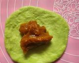 Foto langkah ke 7 dari resep Roti Pandan Talas Isi Srikaya.