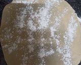 A picture of step 2 of Malabar Paratha.