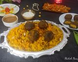 लज़ीज चिकन पालक चीज कोप्ता मंदी (मांडी) रेसिपी चरण 19 फोटो