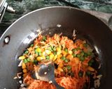 A picture of step 2 of Rava upma cutlet.