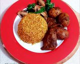 Foto langkah ke 2 dari resep Daging Bumbu Lapis Kentang Telur.