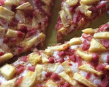 Foto del paso 4 de la receta: Pizza hawaiana extrafina🍕🍍🥓