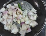 A picture of step 2 of Kadai Paneer.