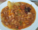 Foto del paso 7 de la receta: Alubias pintas con compango rico rico de la Brigada Espartana