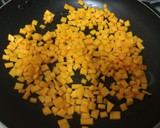 Foto del paso 1 de la receta: Quiche de calabaza, nabos y bacon con confitura de piquillos