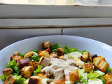 Ensalada César sencilla sin anchoa