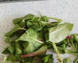Foto del paso 4 de la receta: Ensalada de espinacas, higos, tofu y manzana