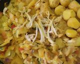 Foto del paso 8 de la receta: Calabacines🍱con pollo🍗en salsa de tomate🍅🥘🥙