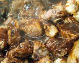 Foto del paso 3 de la receta: Costillitas de cerdo a la barbacoa + puré de papa