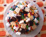 Foto del paso 8 de la receta: Torta Brownie de golosinas "Día del niño"