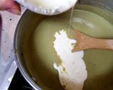 A picture of step 4 of My Broccoli + Stilton Soup with Chicken. 😚.