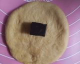 Foto langkah ke 5 dari resep Pumpkin Bread Chocolate Filling (Roti Labu Kuning isi coklat).