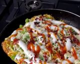 A picture of step 8 of Bread Omlet Pizza.