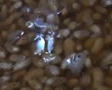 A picture of step 1 of Rajma.