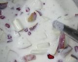 एप्पल अनार का रायता (Apple Anar ka Raita recipe in Hindi) रेसिपी चरण 3 फोटो
