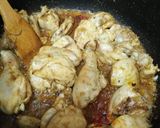 A picture of step 2 of Chicken pulao.