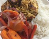 Foto del paso 5 de la receta: Pollo a la plancha y verduras salteadas