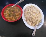 A picture of step 2 of Fried rice.