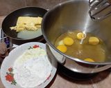 Foto langkah ke 1 dari resep Cake Marmer Ekonomis.