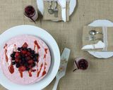 Foto del paso 6 de la receta: Cheesecake de algarroba y frutos rojos