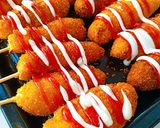 Foto langkah ke 6 dari resep Corndog Ekonomis.