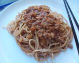 Foto langkah ke 12 dari resep 156》Spaghetti Bolognese Homemade 😋.