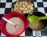 Foto langkah ke 2 dari resep Banana Bread Pudding Roti Pisang Panggang Simple Ekomomis.