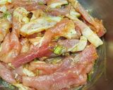 รูปขั้นตอนการทำที่ 1 ของ หมูย่างกะทิ+แจ่วปลาร้า