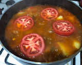 Foto del paso 7 de la receta: Patatas guisadas con costilla adobada