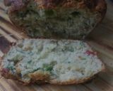 Foto del paso 8 de la receta: Budín rústico de aceitunas, morrón y parmesano