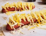 A picture of step 5 of Hot dog potato crisps - Simple, fast and delicious!.