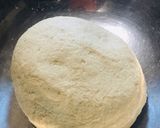 A picture of step 1 of Phulka roti, chapati.