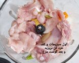 عکس مرحله 1 از دستور ساندویچ مرغ رژیمی