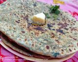 A picture of step 18 of Methi matar malai stuffed paratha.