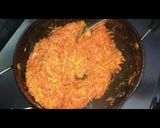 A picture of step 3 of Gazar ka Halwa.