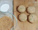 A picture of step 6 of Crispy Veg Tikki Burger Recipe/VegTikki Cheese Burger.