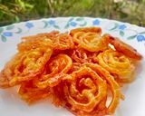 A picture of step 5 of Jalebi.