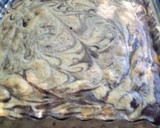 Foto del paso 4 de la receta: Bizcochuelo marmolado de chocolate blanco y chocolate negro