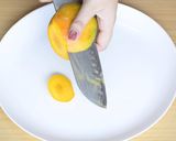 A picture of step 1 of Mango Mastani.