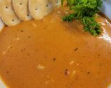 A picture of step 6 of Lobster Bisque.