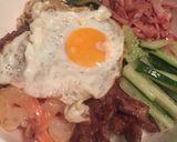 รูปขั้นตอนการทำที่ 8 ของ ข้าวยำเกาหลี (บิบิมบับ)